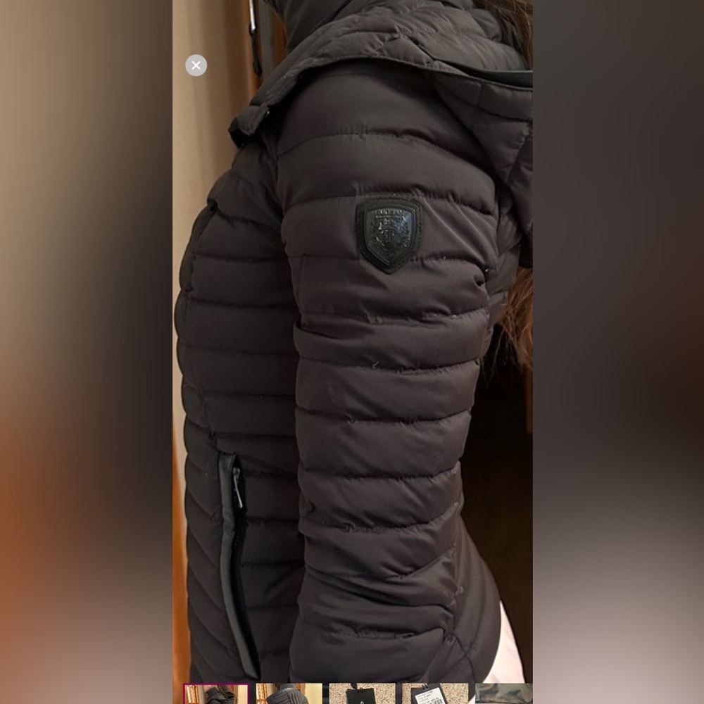 RUDSAK Women's Charcoal Puffer Jacket